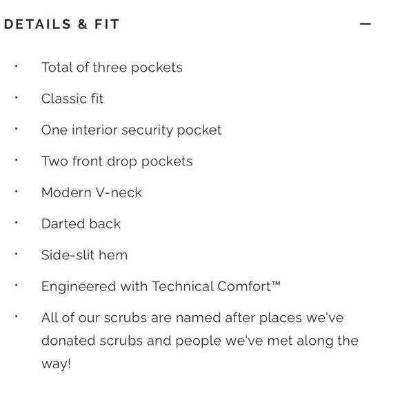 FIGS Casma Three Pocket V Neck Scrub Top - Picture 8 of 9